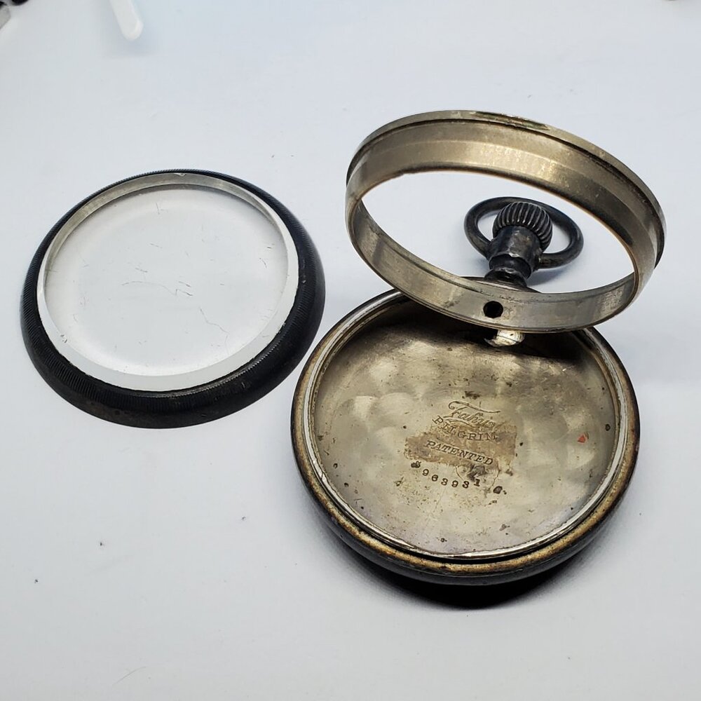 Fahys Pilgrim 5963931 Pocket Watch Case 55mm Vintage (CASE ONLY) - Picture 2 of 8